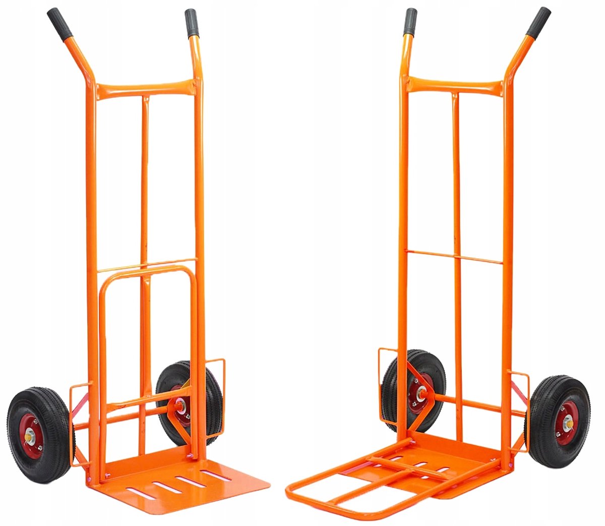 Magazijnkar Młynarka met 2 Platforms - 200kg Laadvermogen