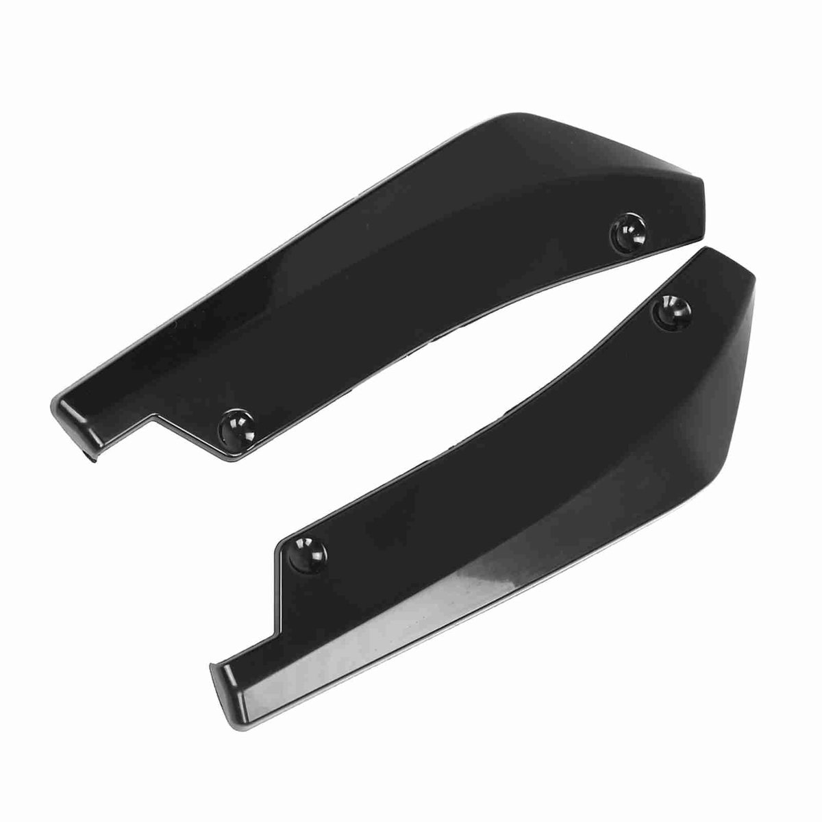 JHUBERS- Achterbumperlip Universele Auto - Achterbumper Splitter - Spoiler Vinnen - Bescherming - ABS Kunststof - Schokabsorberend
