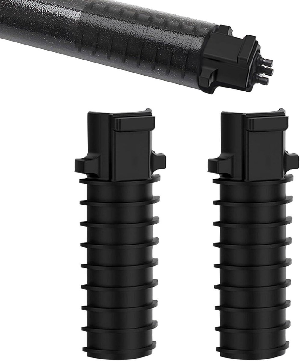 Zadelpen Batterij Adapter - Fiets Onderdeel - Elektrisch Schakelen - Quick Release - 20-23 mm - Zwart