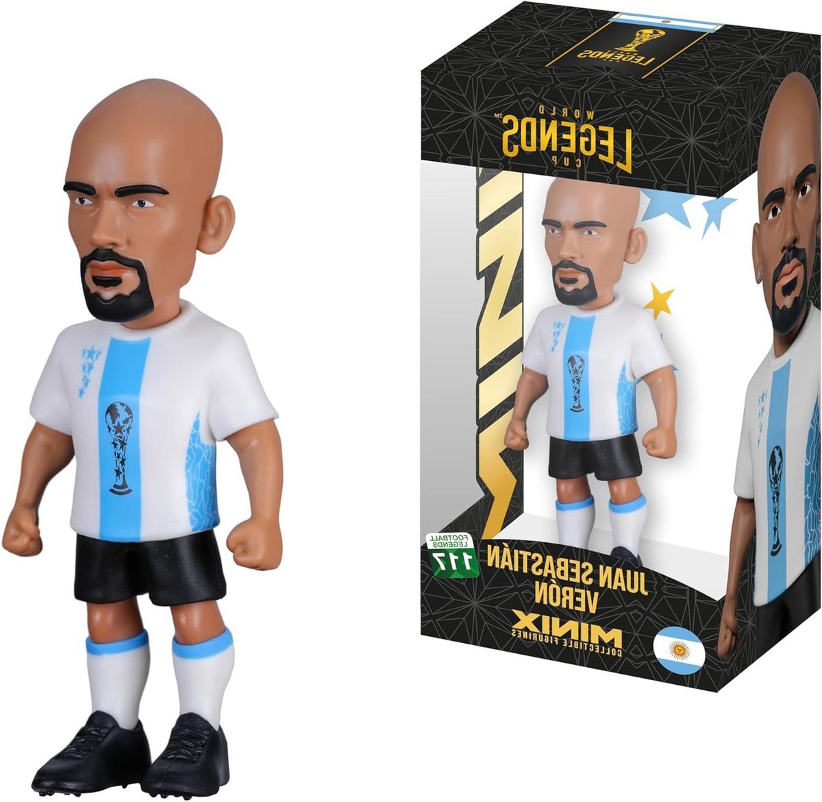 Verzamelfiguur - Sportheld beeldje - Hobby verzamelen - Officiële licentie - 12 cm - Meerkleurig