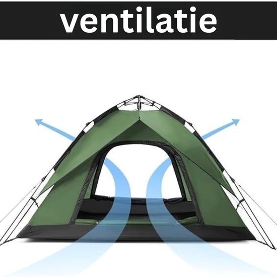 CLVP® 2 Persoons Tent - Trekking Tent - Campingtent van CLVP® — afbeelding 4