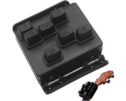 Ukelele Akkoordhulp - Gitaar Trainer - Akkoorden Leren - 7 Akkoordconfiguraties - 23-26 inch - Zwart