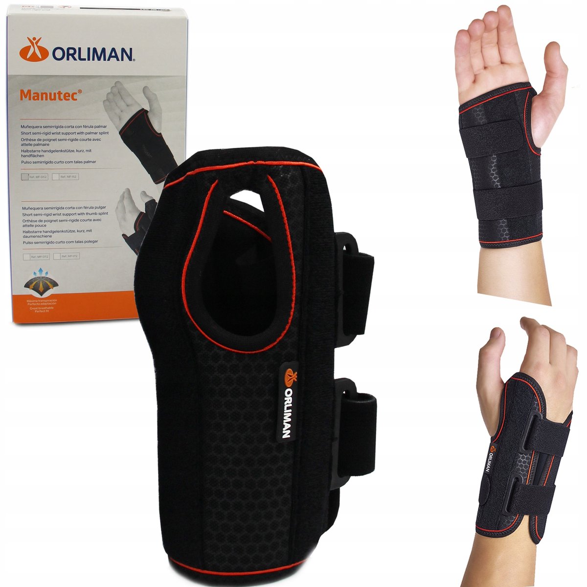 Orliman MP-172 Duimbrace & Polsbrace - Maat L, Links