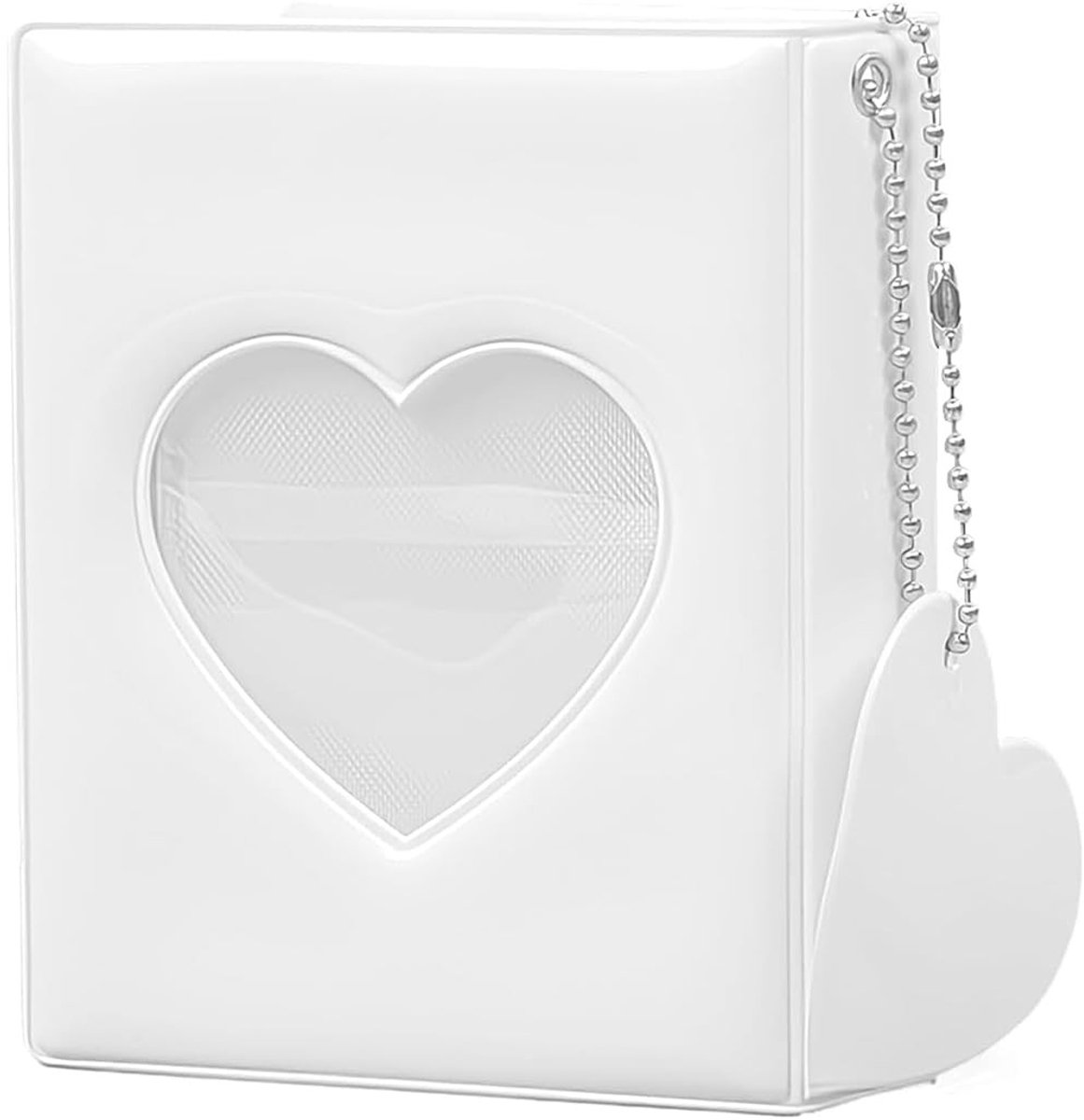 Dailygoods- Fotokaartenbinder 3 inch - Mini-insteekalbum - Fotokaarthouder - PVC - 32 foto's - Waterdicht en duurzaam - Fotoalbum