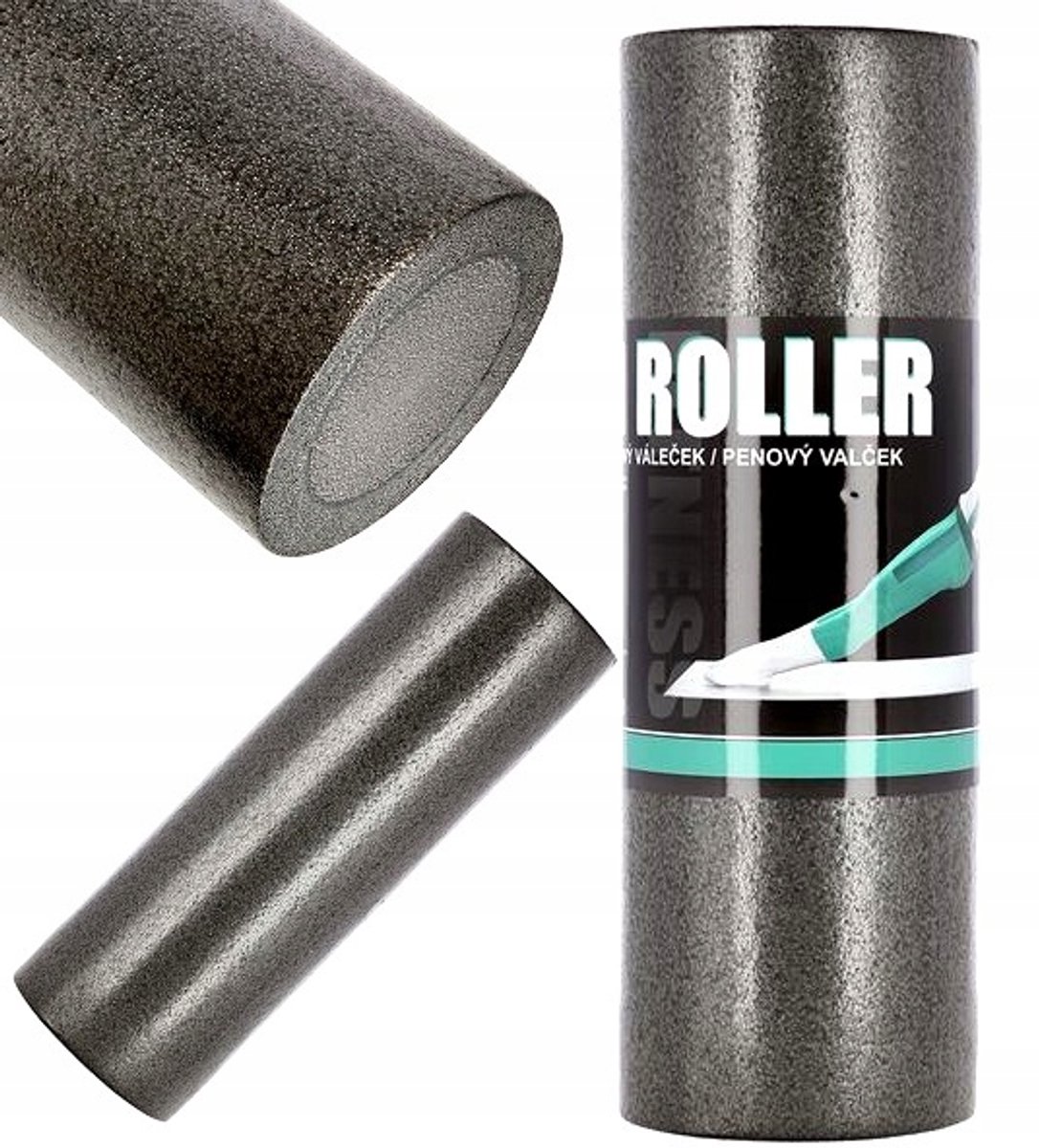 HMS FS106 Foamroller Fitness 45cm - Grijs