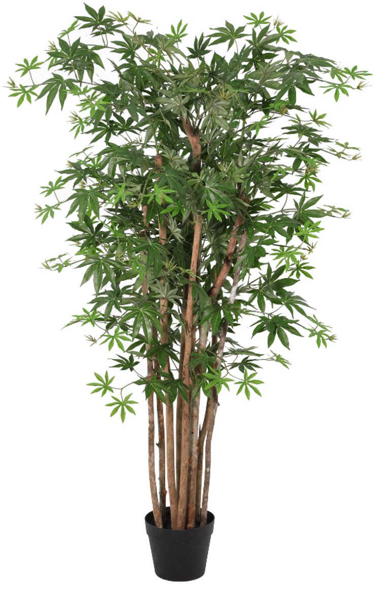 Trendyplants - Kunst Acer - Esdoorn - Kunstplant - Hoogte 150cm - Potmaat Ø18cm