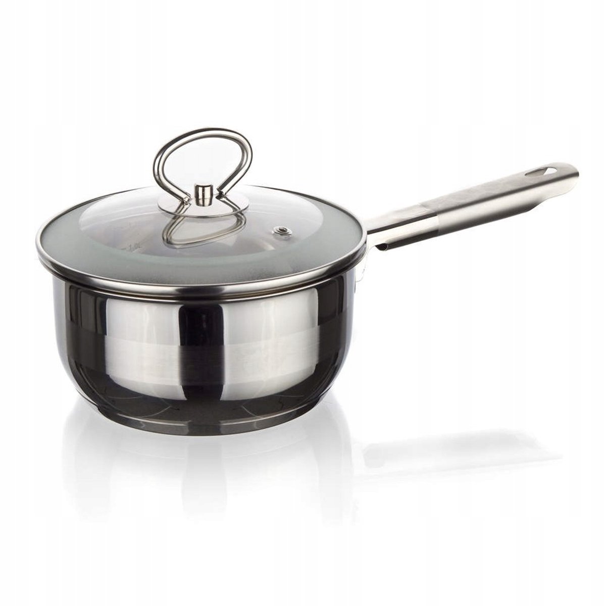 Rondel Banquet 1,5L RVS met Glazen Deksel - Inductie Geschikt