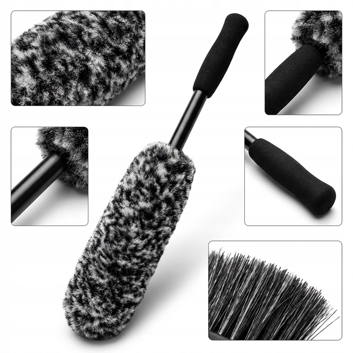 Glam Professional Velgenborstel Auto - 40cm Zacht en Duurzaam