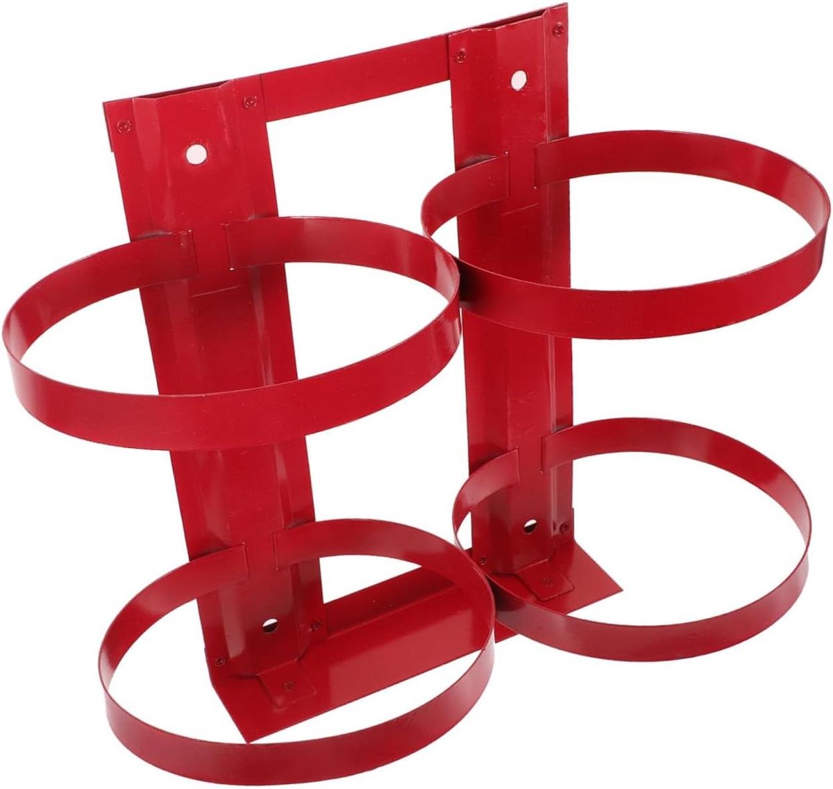 Brandblusser Bevestiging - Wandhouder - Veilig Opbergen - Eenvoudige Installatie - 32.50X19.00X16.00CM - Rood