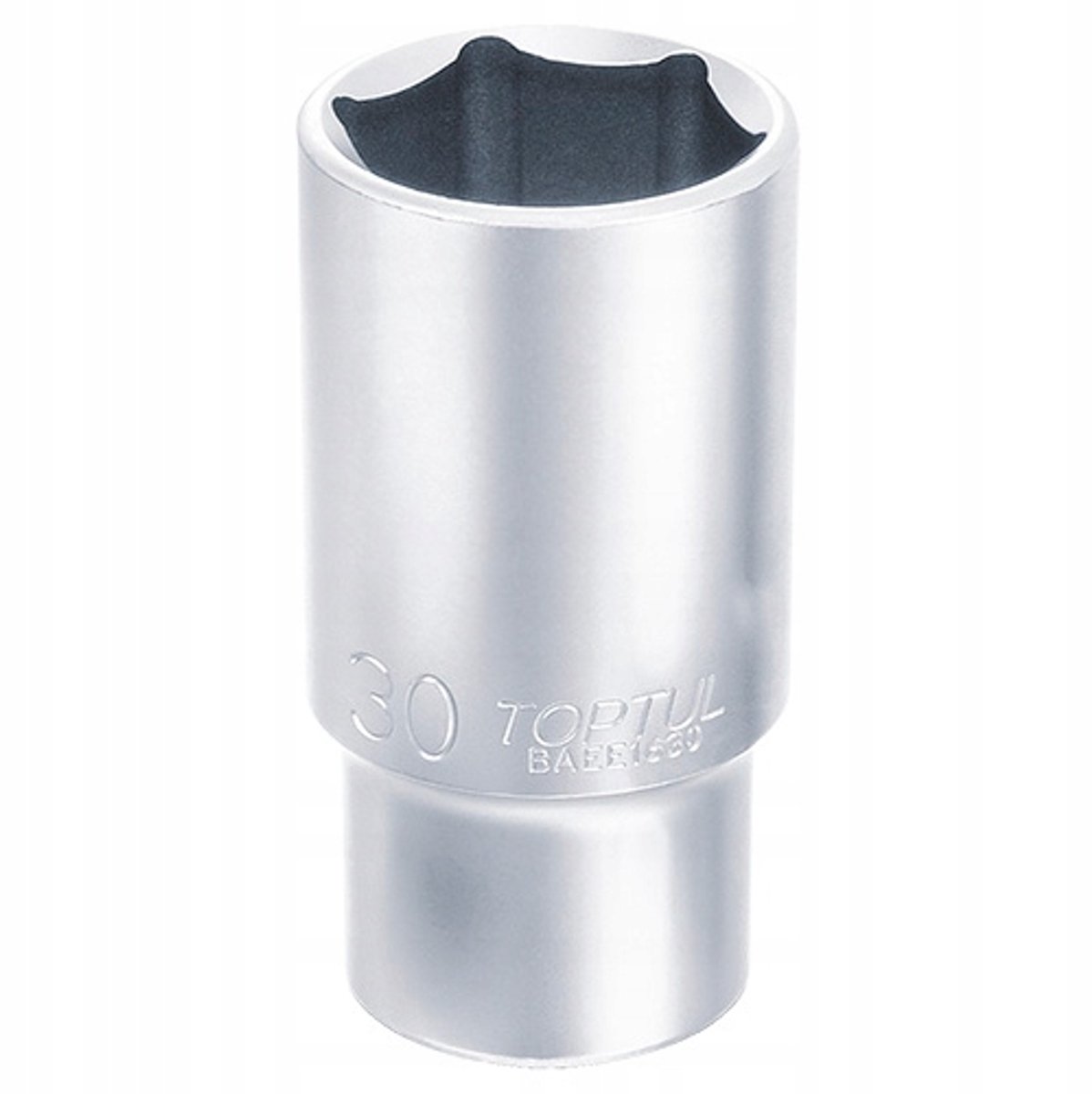 TOPTUL Lange 1/4" Dop 8mm Zeskant - CR-V Staal