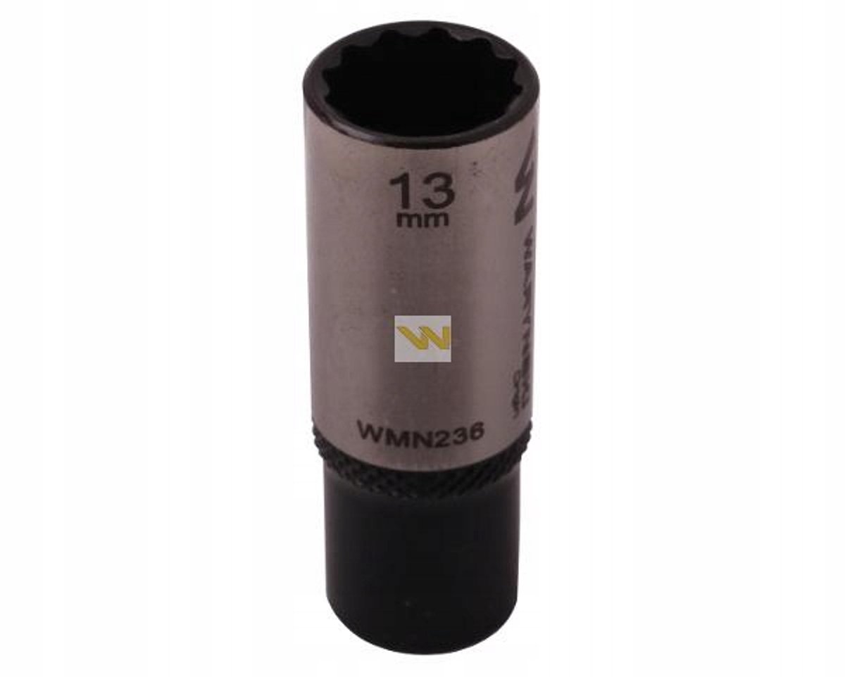 Waryński 1/4" Dopsleutel 13mm 12-kant CrV - Verlengd
