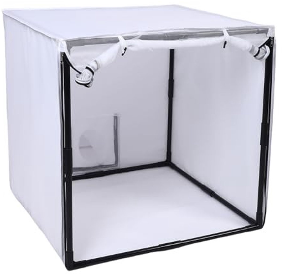 Dailygoods- Verfcabine Draagbaar met Filter - Spuitcabine - Schildertent - Ventilatiesysteem - 75x75x75cm - Snelle Montage