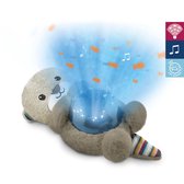 ZAZU Otto de Otter Ocean Projector – Baby Projector Nachtlampje met Bewegende Golven & Vissen – Huilsensor – 3 Geluiden – Blauw