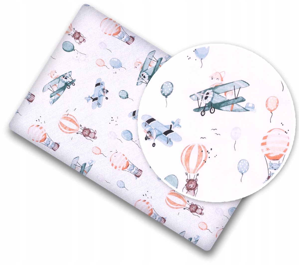 Babymam Hoeslaken voor wieg 90x40 cm met elastiek - 100% Katoen