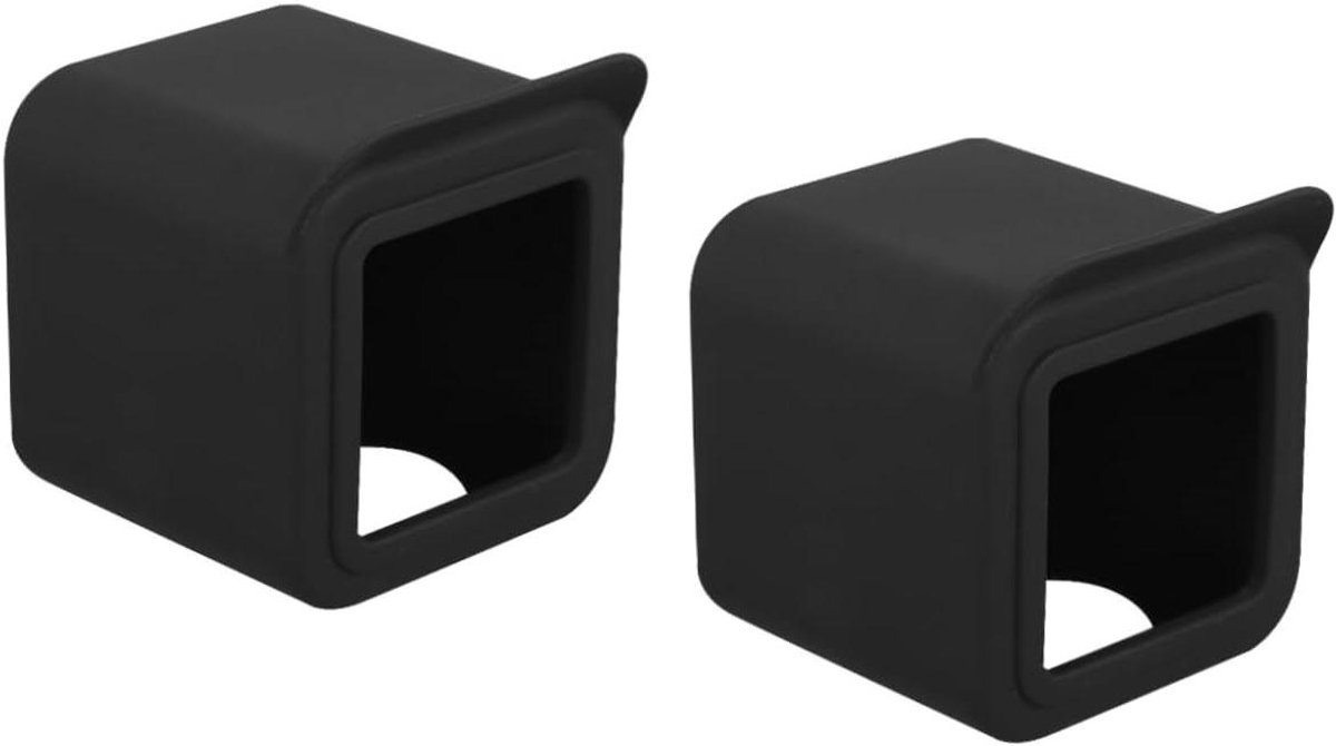 Camera Beschermhoes - Ring Camera Cover - Buitenbeveiliging - Textuur voor Grip - 2 Stuks - Zwart