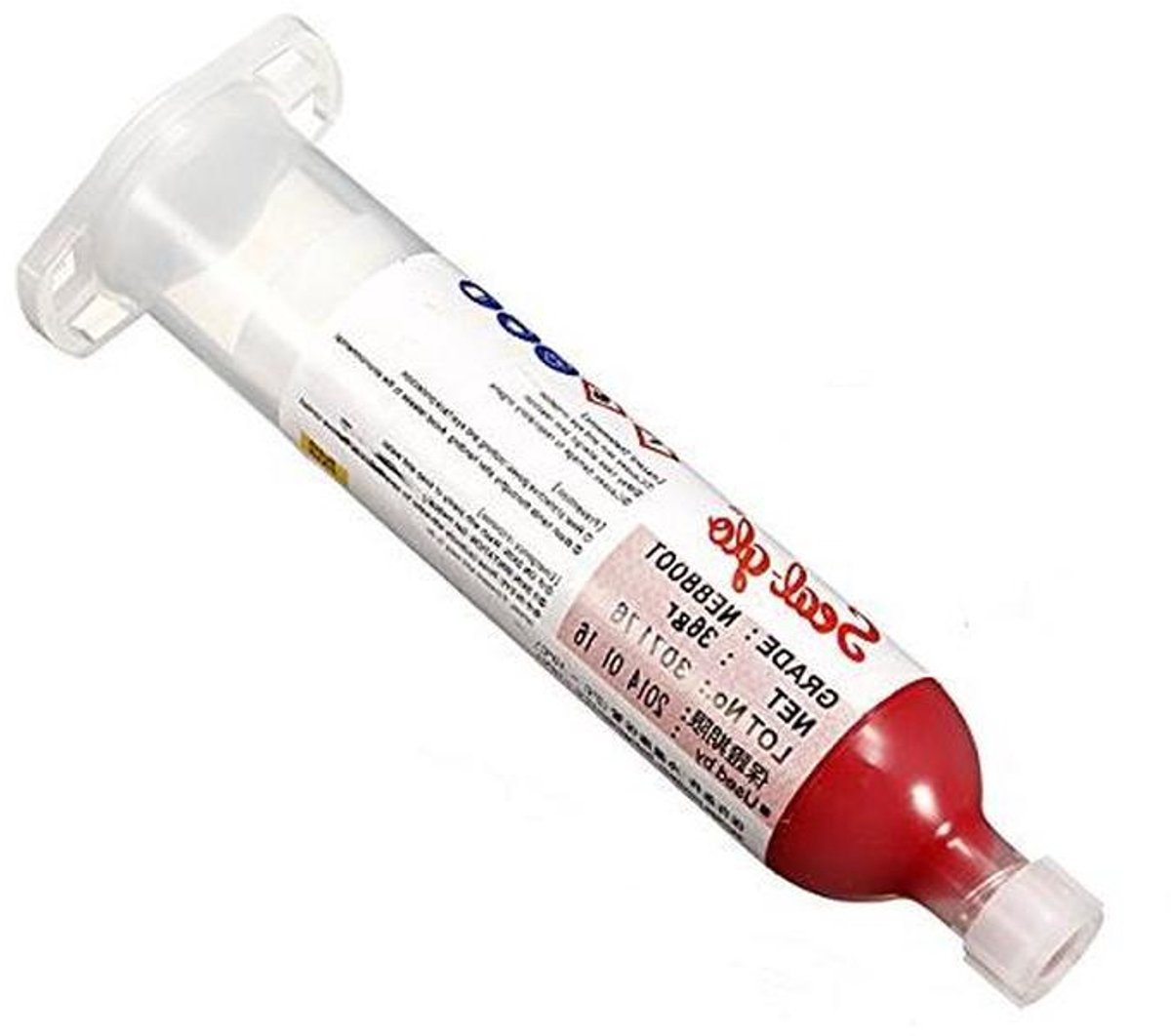 Dispenser Lijm - Red Glue - Componenten Plaatsen - Precisie Applicatie - 30ml - Rood
