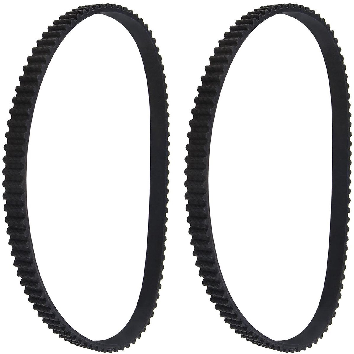 Dailygoods- Aandrijfriem 91 Tanden - Rubber - 3mm Tandhoogte - 6mm Breedte - 273mm Omtrek - Gesloten Lus - Compatibel met VAX Platinum Power ECB1SPV1 - Stofzuigerriem