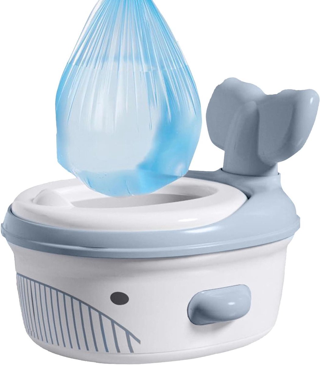 Kinderpotje - Baby toilet - Zindelijkheidstraining - Antislip bodem - 37 x 32 cm - Wit
