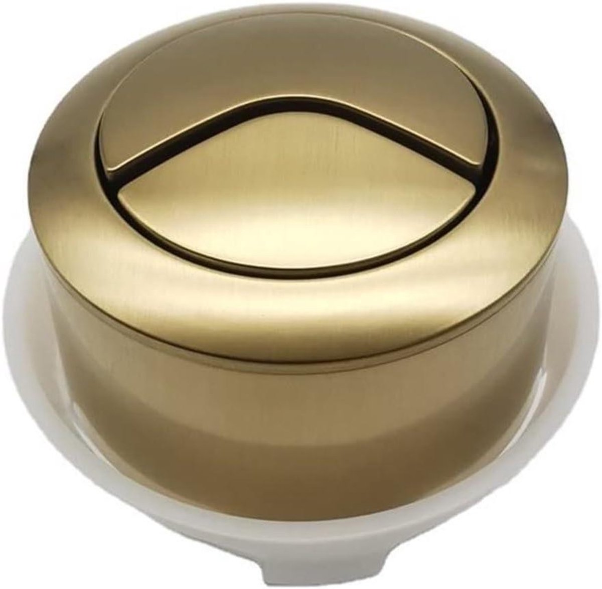 Spoelknop Inbouwreservoir - Luxe Vervanging - Toilet Upgraden - Kabelbediening Compatibel - Standaard Maat - Goud