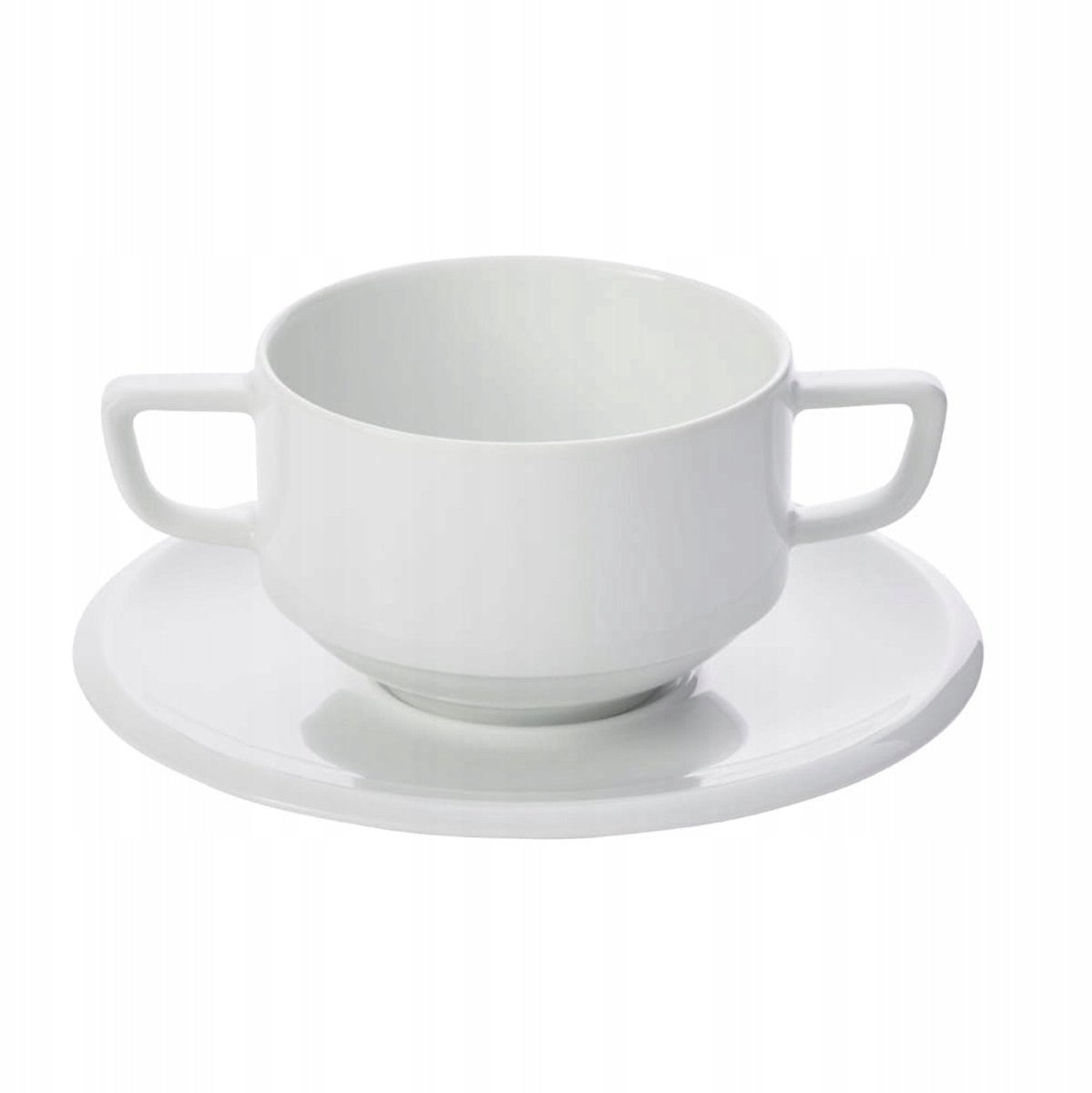 WMF Synergy Bouillonkom met schhotel, 350 ml, Wit Porselein