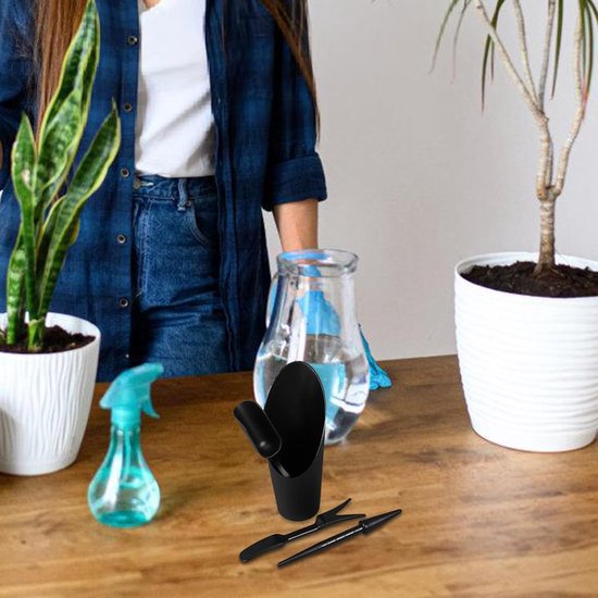Tuinier Set - Planten Gereedschap - Verplanten Kamerplanten - Compact Ontwerp - 157 cm - Zwart — afbeelding 5