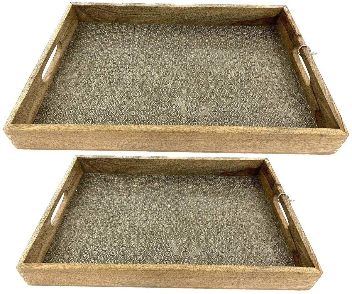 Dienbladen Nepen 46cm - 2 stuks