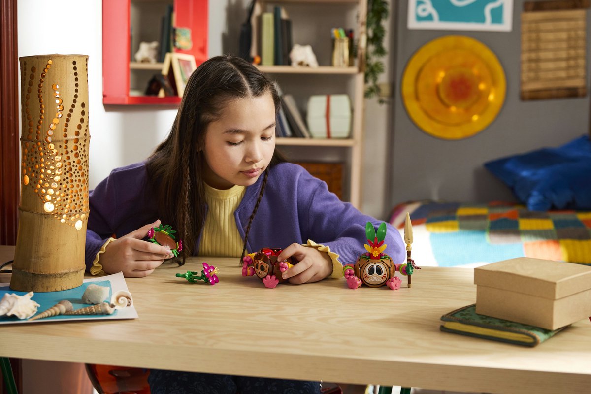 LEGO ǀ Disney Vaiana Kakamora Bouwbaar Kokosnoot Speelgoed voor Kinderen 43293 – foto 7