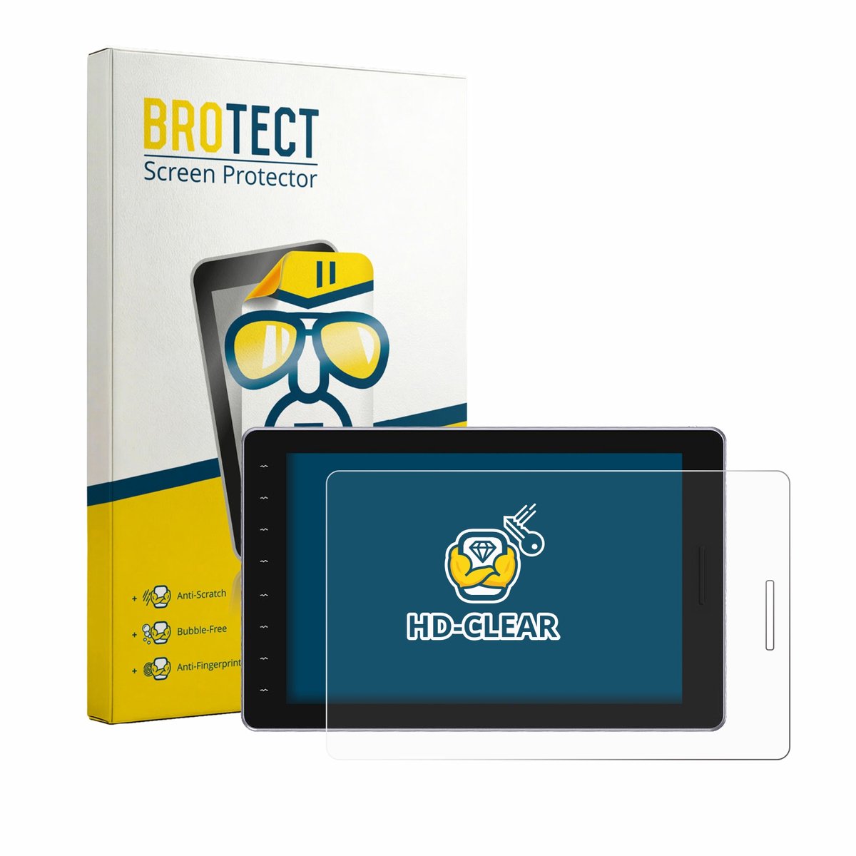 BROTECT - Screenprotector voor Gaomon PD1610 - Folie Beschermfolie transparant
