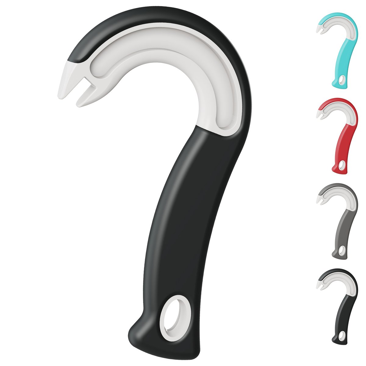 Livé® Zwart Blikopener – Ergonomisch Antislip Ontwerp