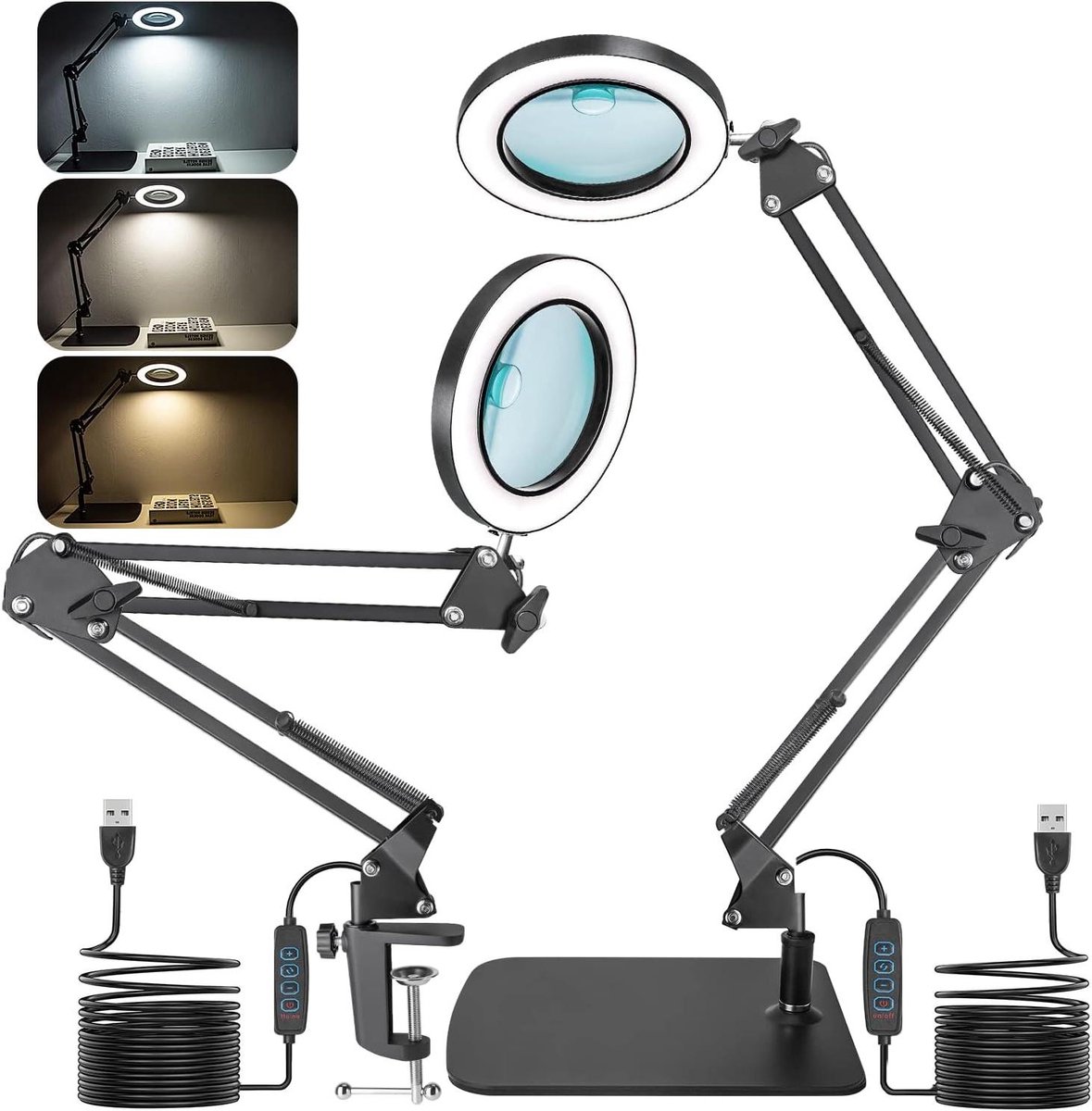 Loeplamp Met Standaard - Lamp Met Led Verlichting - Flexibel