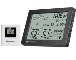 Bresser Weerstation - BaroTemp HZ - Thermo-, Hygrosensor - Grijs