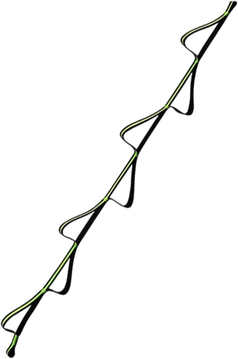Touwladder Boot - Watersportladder - Veilig Instappen - Snelle Bevestiging - 220 cm - Zwart