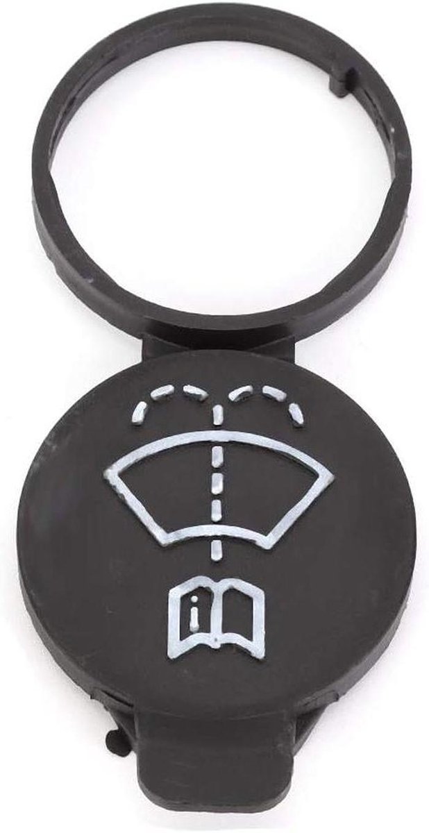 Ruitensproeier Dop - Reservoir Deksel - Auto Onderhoud - Perfecte Vervanging - 10 x 10 x 10 cm - Zwart