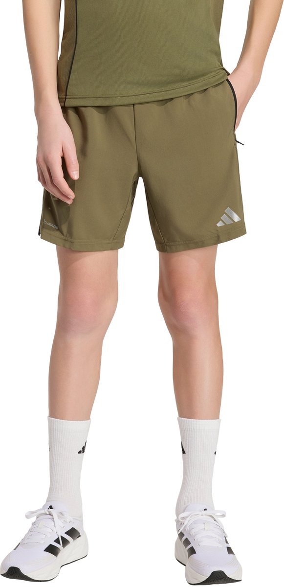 Adidas Sportswear Tech Apparel Short Kinderen Groen