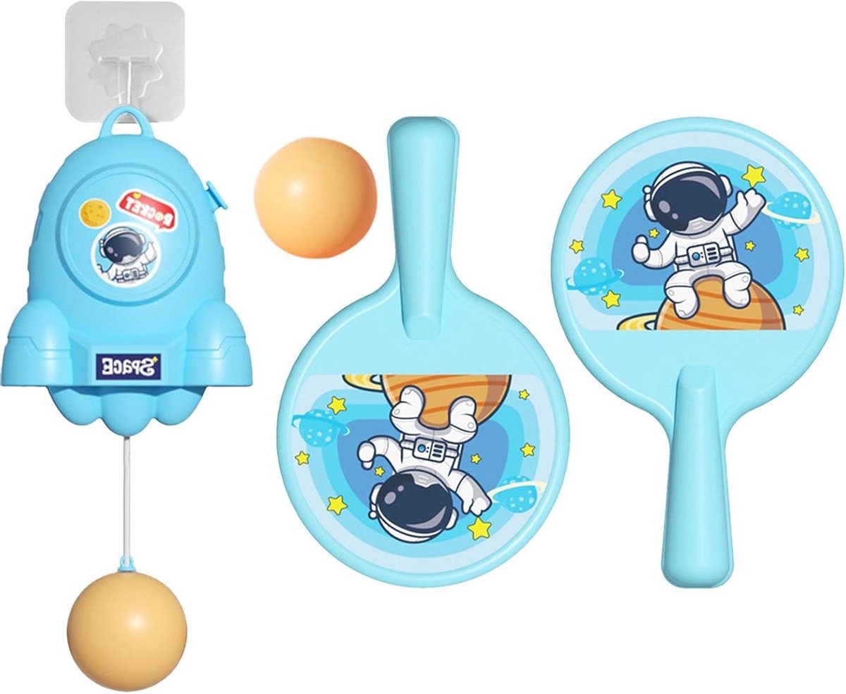 Tafeltennis Trainer - Ping Pong Set - Oefenen en Spelen - Verstelbare Hoogte - 20 x 17 x 5 cm
