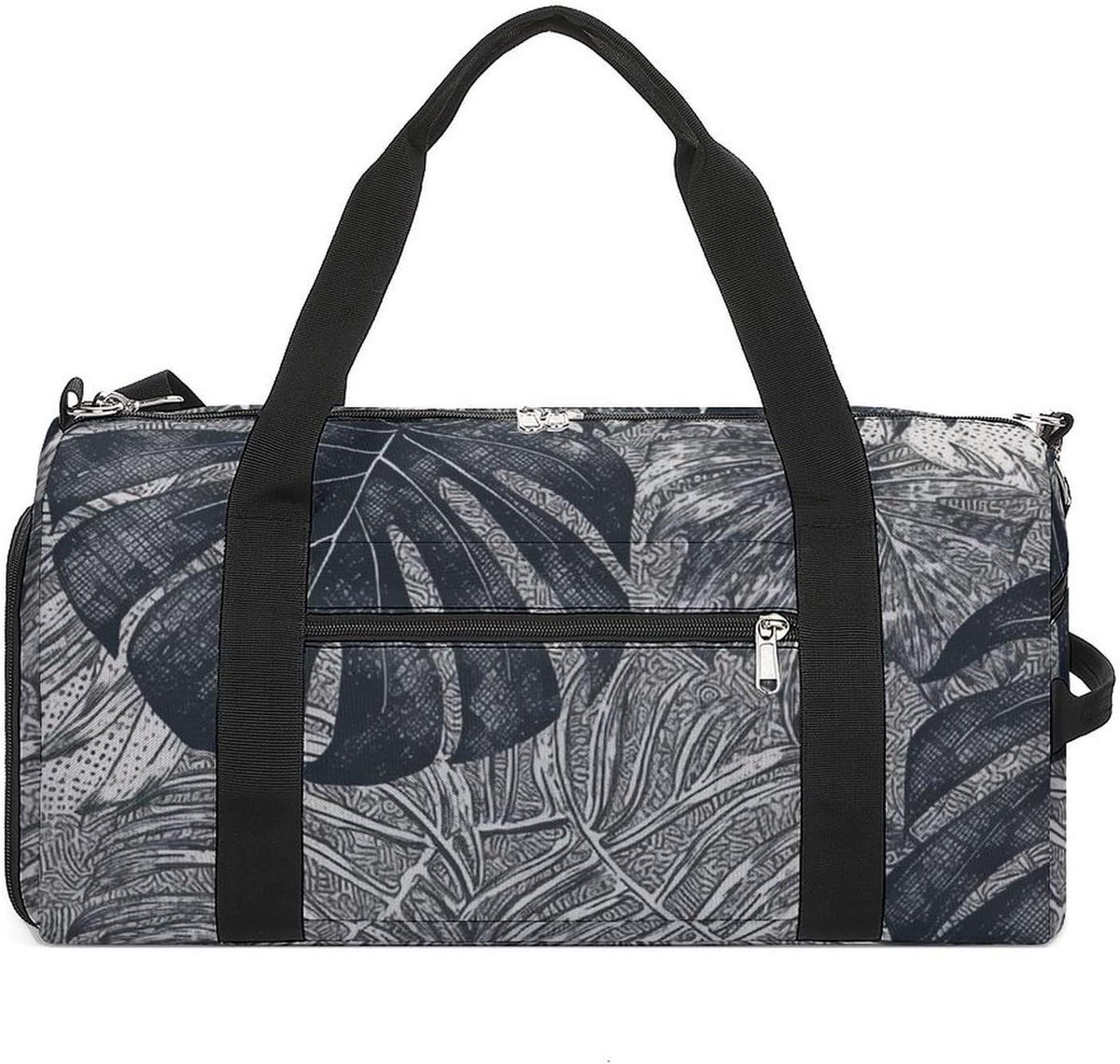 Sporttas Monstera - Duffel Bag Gymtas - Sporten Reizen - Verstelbare Schouderband - 46 x 22.6 x 23.6 cm - Groen