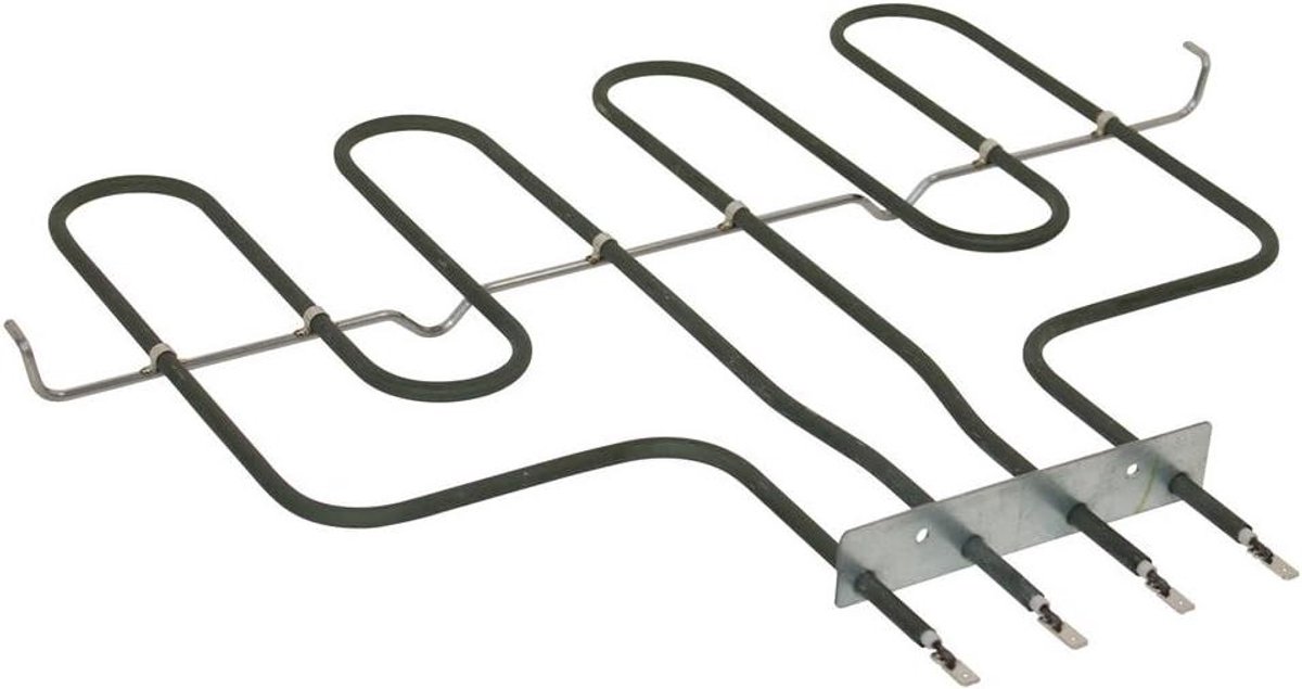 Oven Grill Element - Verwarmingselement Fornuis - Onderdeel Vervangen - Origineel Reserveonderdeel - 10 g - Zilver
