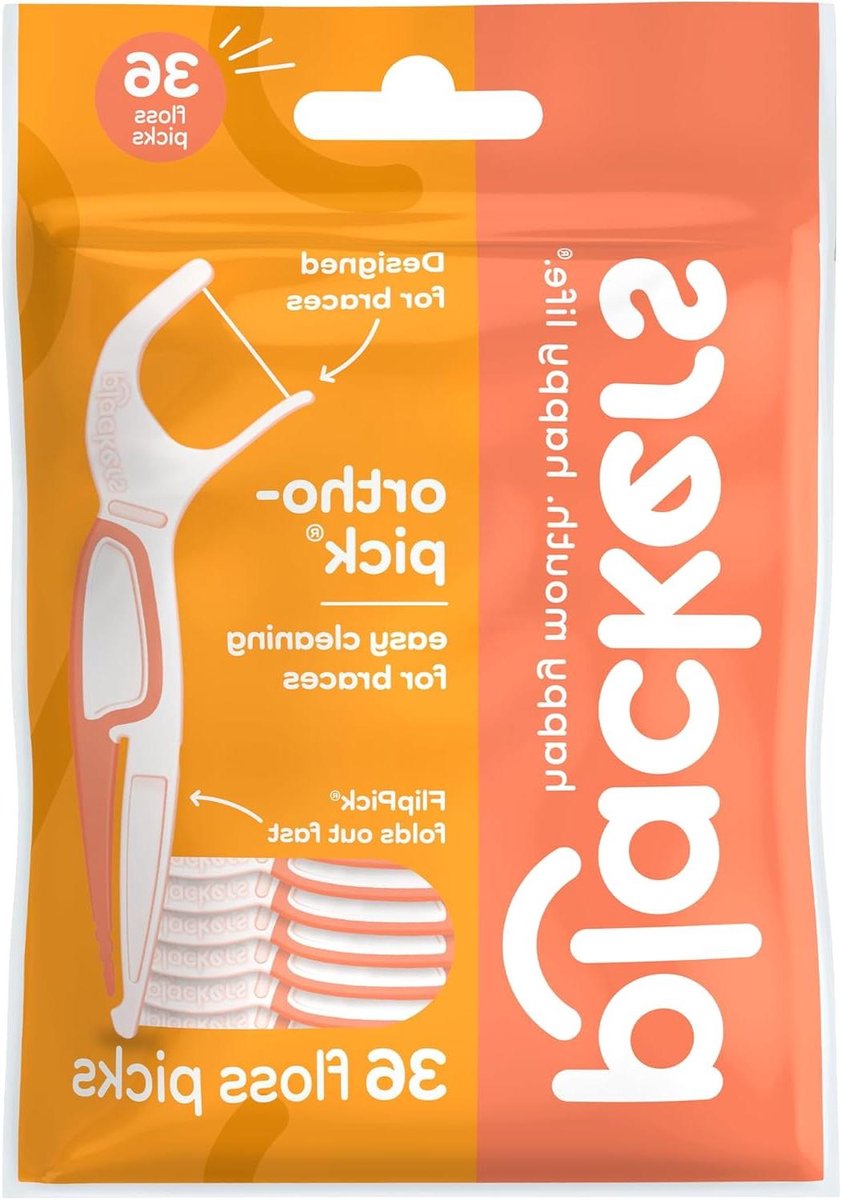 Tandflos Picks - Flosser Beugel - Tanden Reinigen - Sterkste Tandzijde - 36 Stuks - Blauw