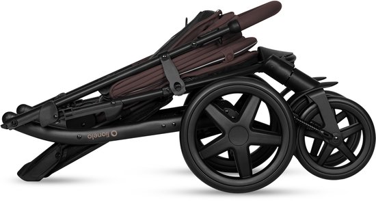 Lionelo Buggy Annet Plus - Lichtgewicht & Inklapbaar - Grote Massieve Wielen met Vering - Inclusief Voetenzak, Klamboe & Bekerhouder - Verstelbare Rugleuning & Voetsteun - Wandelwagen vanaf de geboorte tot 22 kg - Kinderwagen van Merkloos — afbeelding 5