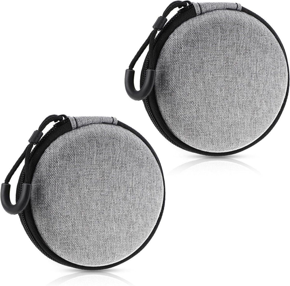 Mini Hoofdtelefoon Tas - Draagbare Beschermende Hoes voor Elektronische Apparaten, Hard Vinyl Record Case, Ideaal voor Reizen en Organisatie