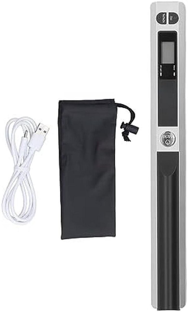 Draagbare Scanner - Document Scanner - Documenten Scannen - 900 DPI Resolutie - A4 Formaat - Zilver