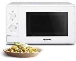 Magnetron met Draaiplateau - Oven Apparaat - Snel Maaltijden Opwarmen - 5 Vermogensstanden - 20 Liter Capaciteit - Wit