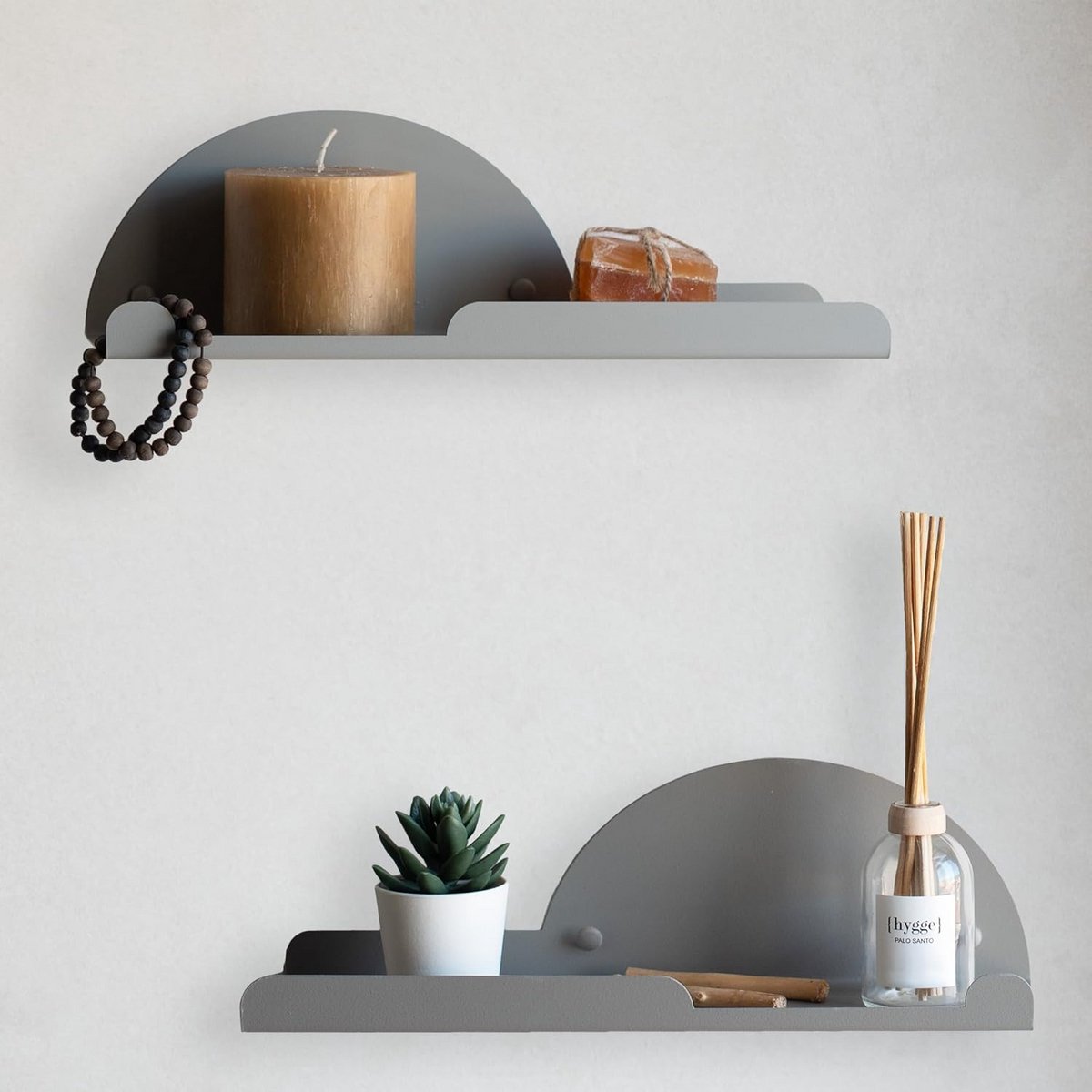 Wandrek Rond - Plantensteun - Wandplank - wand element