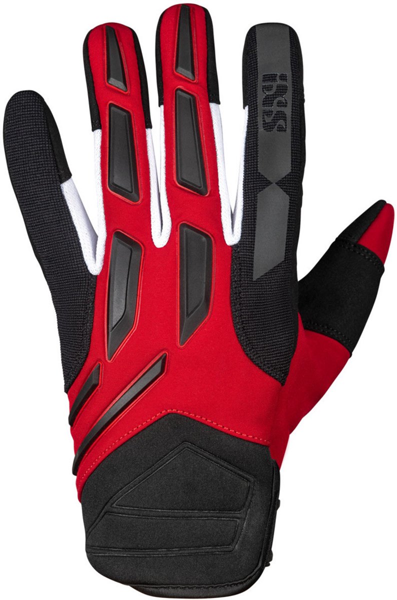 IXS Pandora-Air 2.0 Zwart Rood Wit Cross Handschoenen - Handschoen