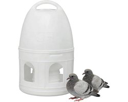 Vogel Drinkfontein - Vogel Drinkautomaat - Vogels Hydrateren - Automatische Wateraanvulling - 3 Liter - Wit