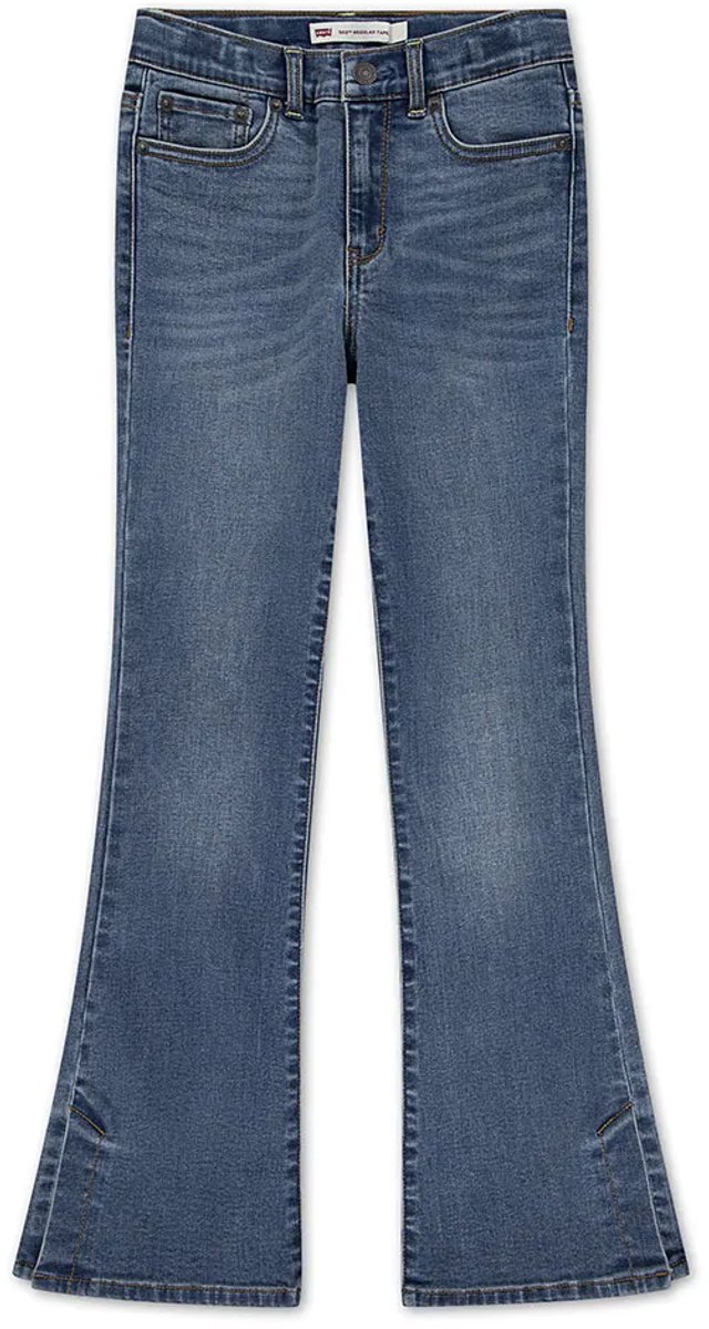 Levi´s ® Kids 726 Flare Side Slit Broek 14 Years Meisje Blauw