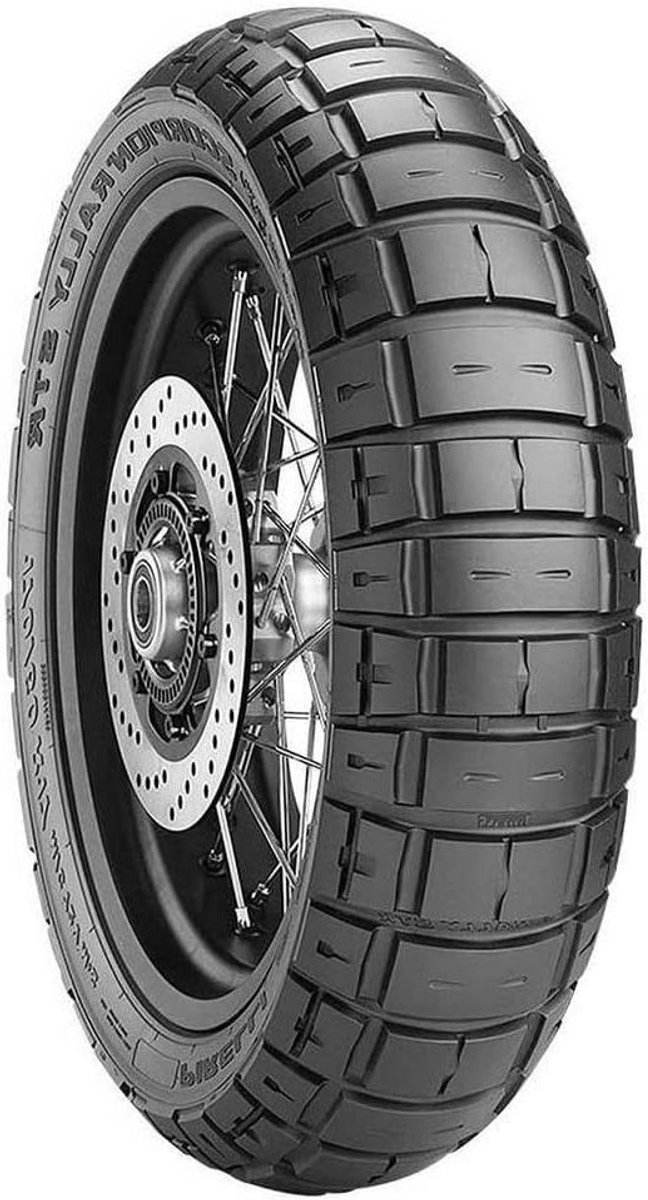 Motorband - All-season band - Veilig Rijden - Niet-directioneel loopvlak - 150/60 R17 66H - Zwart