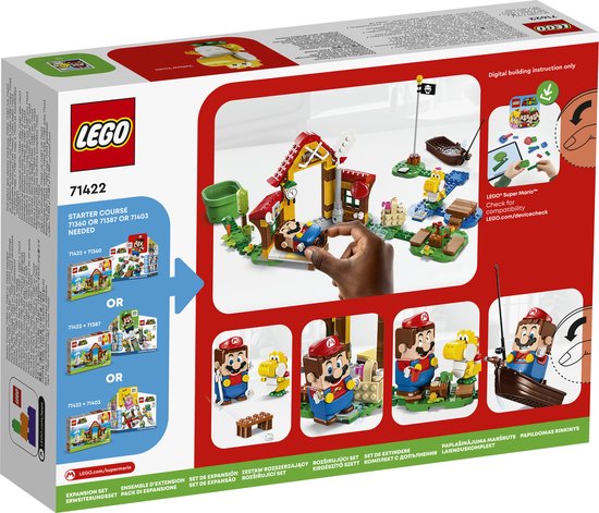 LEGO Super Mario Uitbreidingsset: Picknick bij Mario's huis - 71422