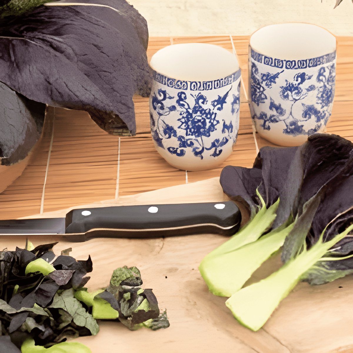 2 sets - Rode Tatsoi Zaden Brassica Rapa Groente