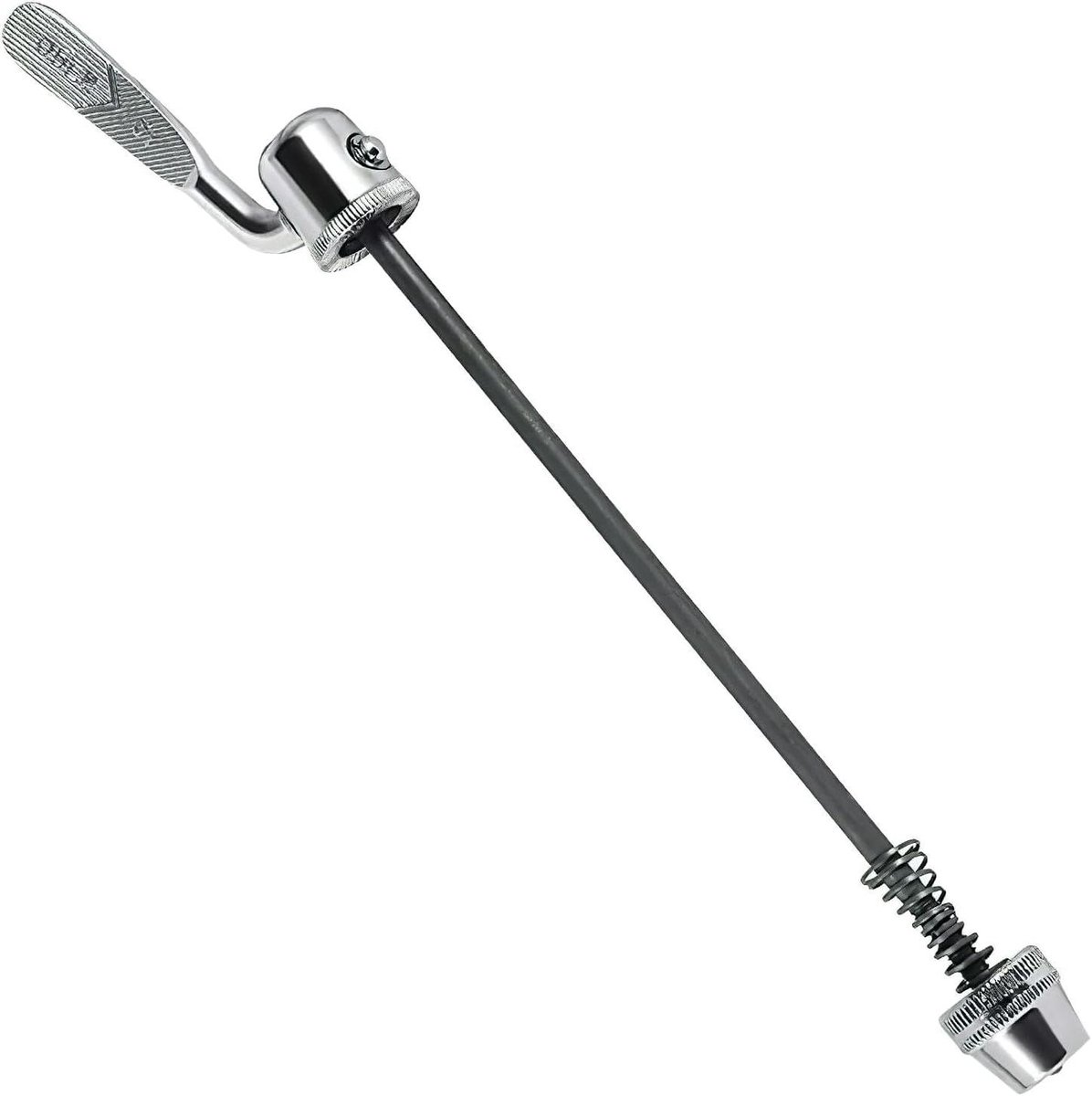 Fiets Quick Release - Achterwiel Spies - Fietstrainer Gebruik - Veilige Nokhefboom - 18 cm - zilver